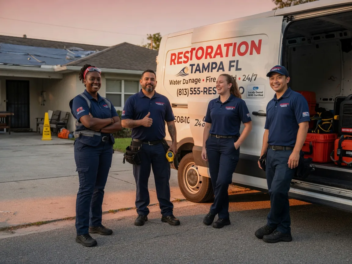 Water Damage Restoration company in Left Hand, WV