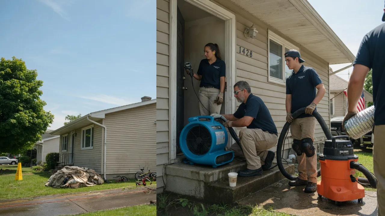Water Damage Restoration in Left Hand, WV near me